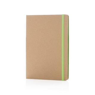 Libreta A5 reciclada de kraft promocional